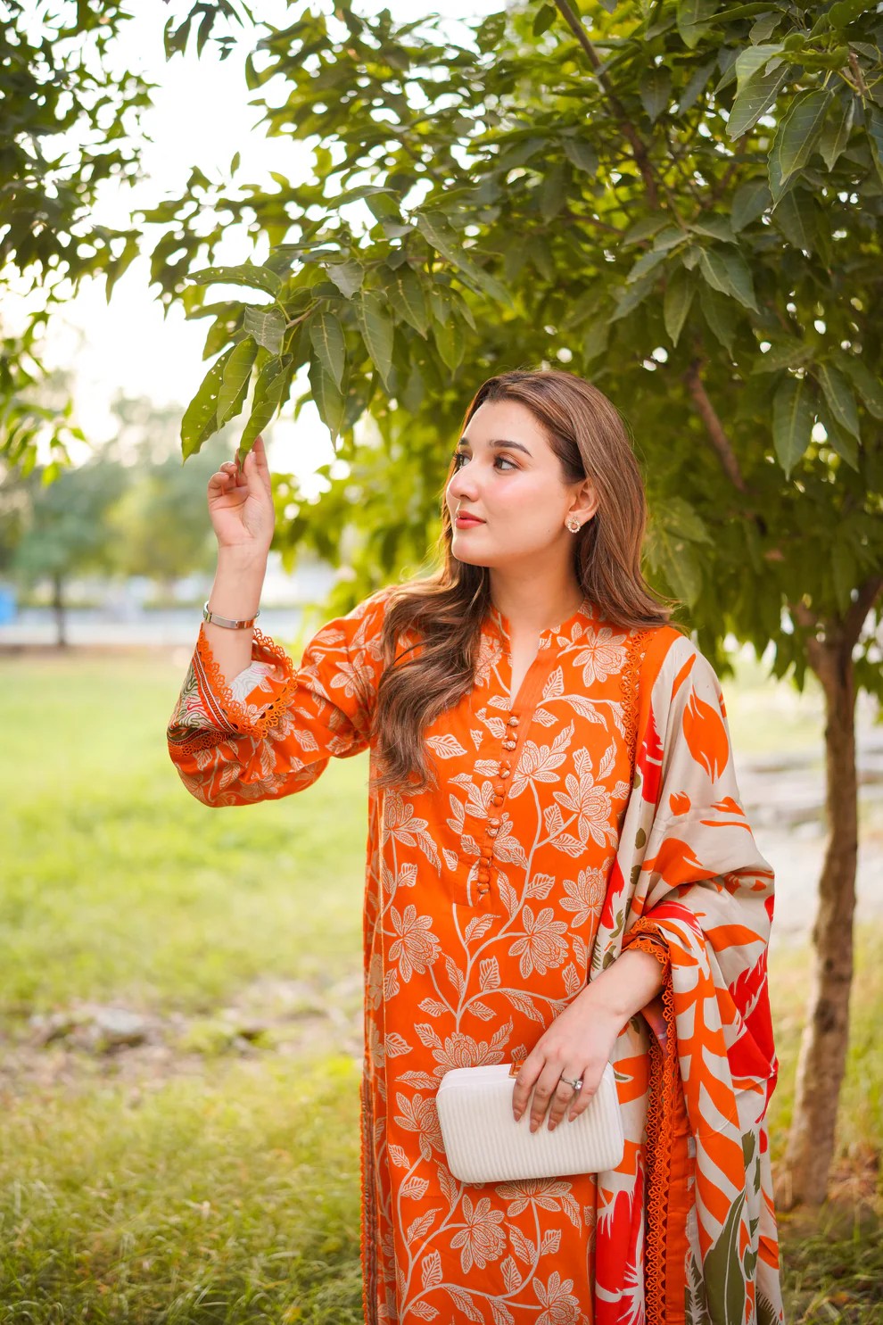 Embroidered Lawn Unstitched Summer Dress