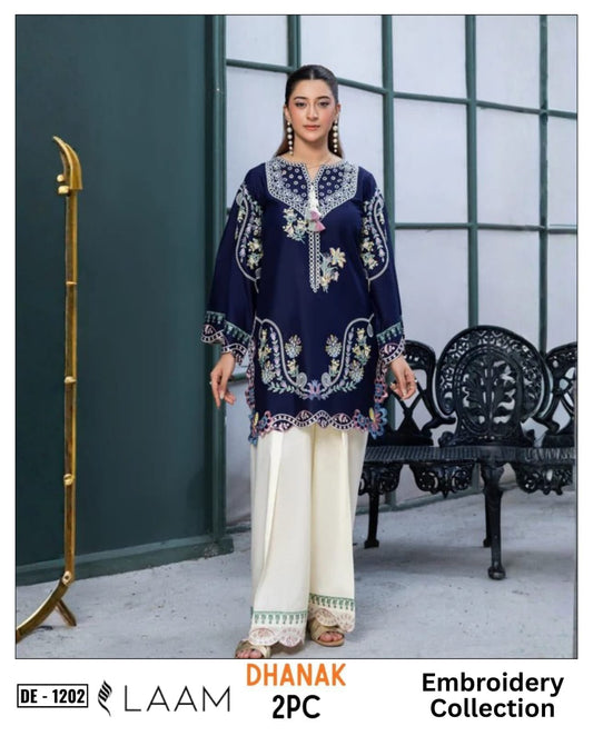 2-Piece | Premium Embroidered Winter Suit – DE-1202