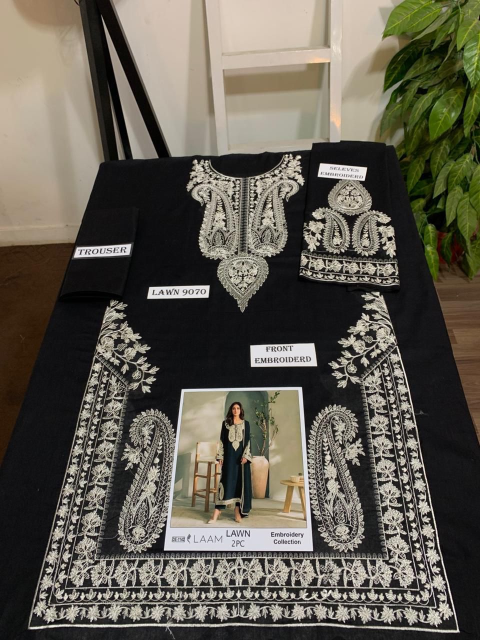 2-Piece | Premium Embroidered Winter Suit