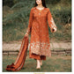 3-Piece Laam Inspired Premium Embroidered Dhanak Suit AL-505