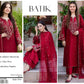 3-Piece Batik Inspired Premium Embroidered Dhanak Suit AL-1418