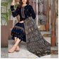 3-Piece Breeze Inspired Premium Embroidered Dhanak Suit DE-32