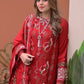 3-Piece Premium Embroidered Dhanak Suit