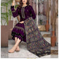 3-Piece Breeze Inspired Premium Embroidered Dhanak Suit DE-33