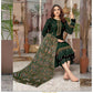 3-Piece Breeze Inspired Premium Embroidered Dhanak Suit DE-34