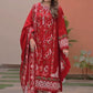 3-Piece Premium Embroidered Dhanak Suit
