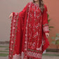 3-Piece Premium Embroidered Dhanak Suit