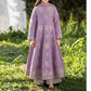 Kids 3PC Embroidered Summer Dress With Net Dupatta - Unstitched - DE-17