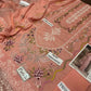 3 Piece - Embroidered Lawn Suit With Chiffon Emb Dupatta AL-816