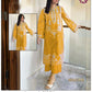 Embroidered 2Pc Lawn Unstitched Summer Dress - DE-1122