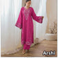 Embroidered 2Pc Lawn Unstitched Summer Dress - AL-1115