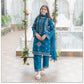 Embroidered 2Pc Lawn Unstitched Summer Dress - DE-1139