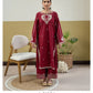 Embroidered 2Pc Lawn Unstitched Summer Dress - DE-1149