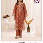 Embroidered 2Pc Lawn Unstitched Summer Dress - DE-549