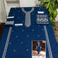 Embroidered 2Pc Lawn Unstitched Summer Dress - DE-1154