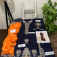Embroidered Lawn Unstitched Summer Dress -DE-555