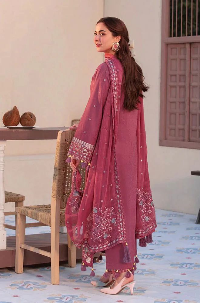 Embroidered Lawn Unstitched Summer Dress