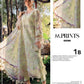 Embroidered Lawn Unstitched Summer Dress -1B