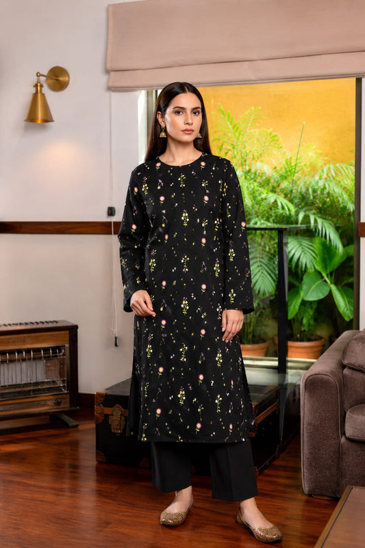 Embroidered 2Pc Lawn Unstitched Summer Dress