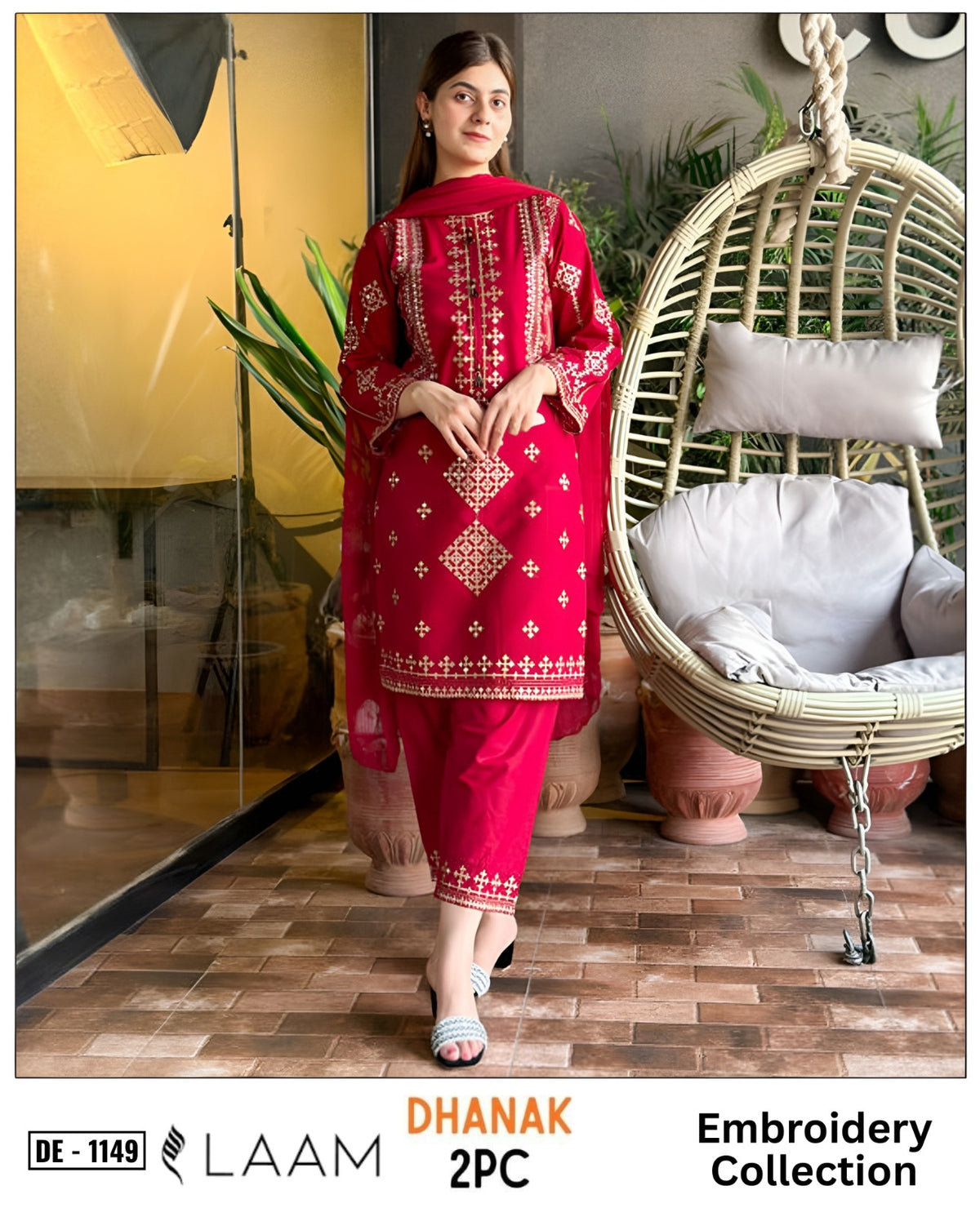 2-Piece | Unstitch Premium Embroidered Winter Suit