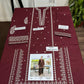 Embroidered 2Pc Lawn Unstitched Summer Dress - AL-000