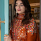 3-Piece Peezwan Inspired Premium Embroidered Dhanak Suit FF-591