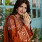3-Piece Peezwan Inspired Premium Embroidered Dhanak Suit FF-591